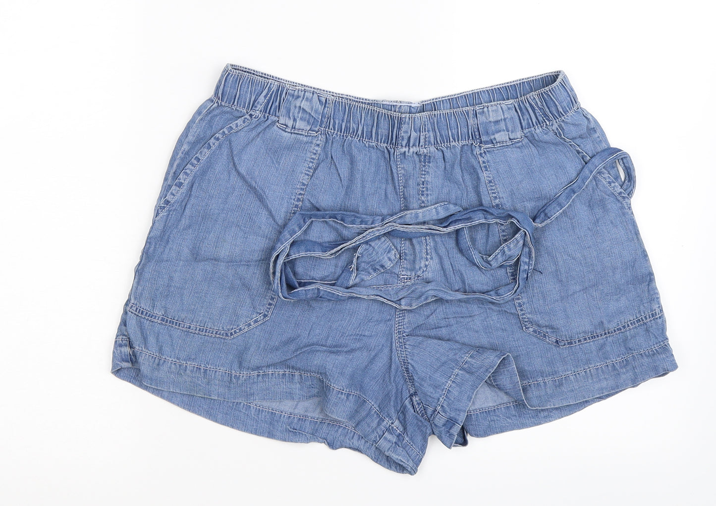 George Womens Blue   Hot Pants Shorts Size 12