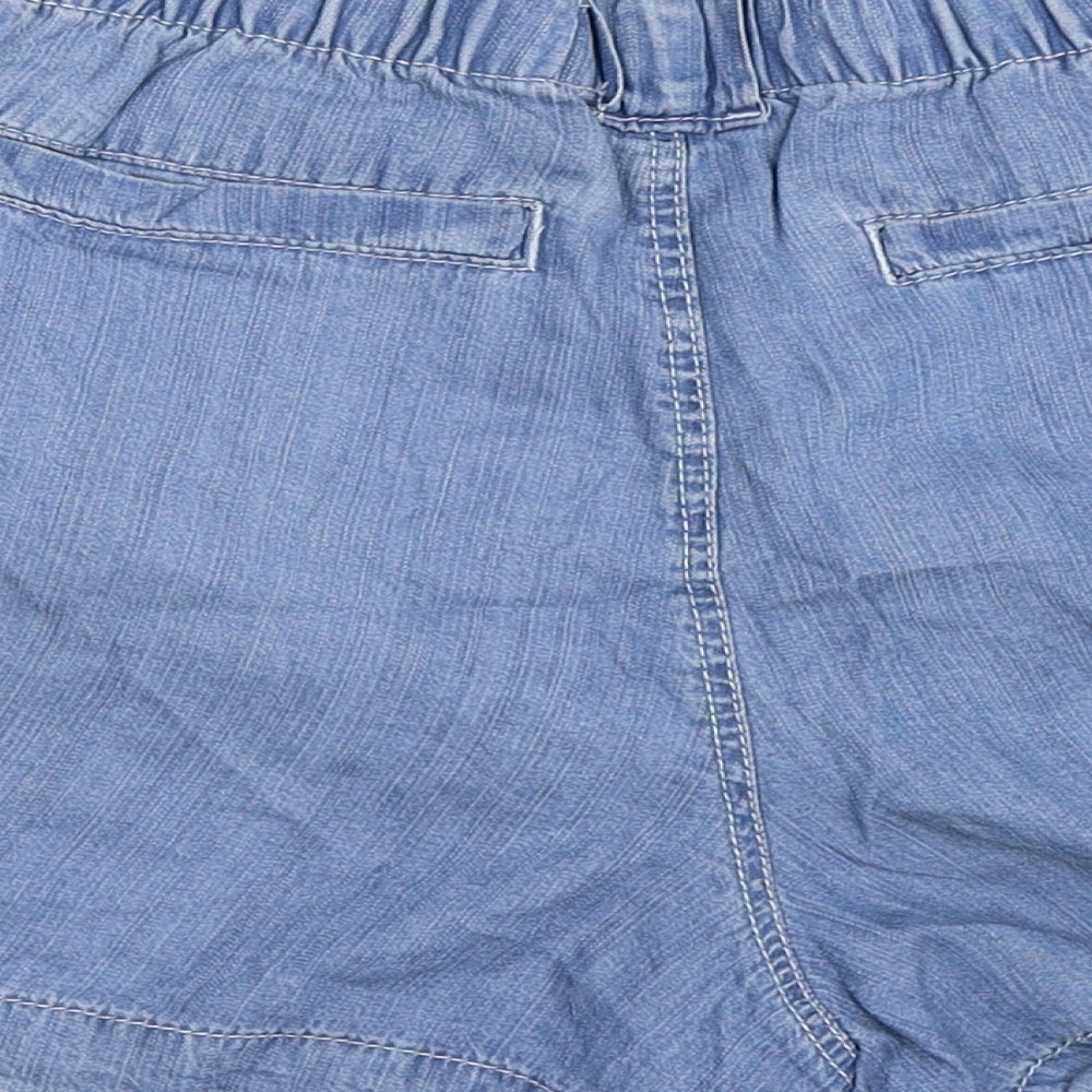 George Womens Blue   Hot Pants Shorts Size 12