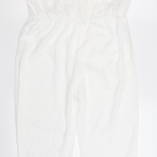 Cherry Paris Womens Ivory   Bodysuit One-Piece  L26 in - Size T3