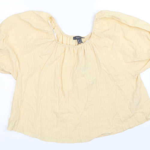 Primark Womens Ivory   Basic Blouse Size 8