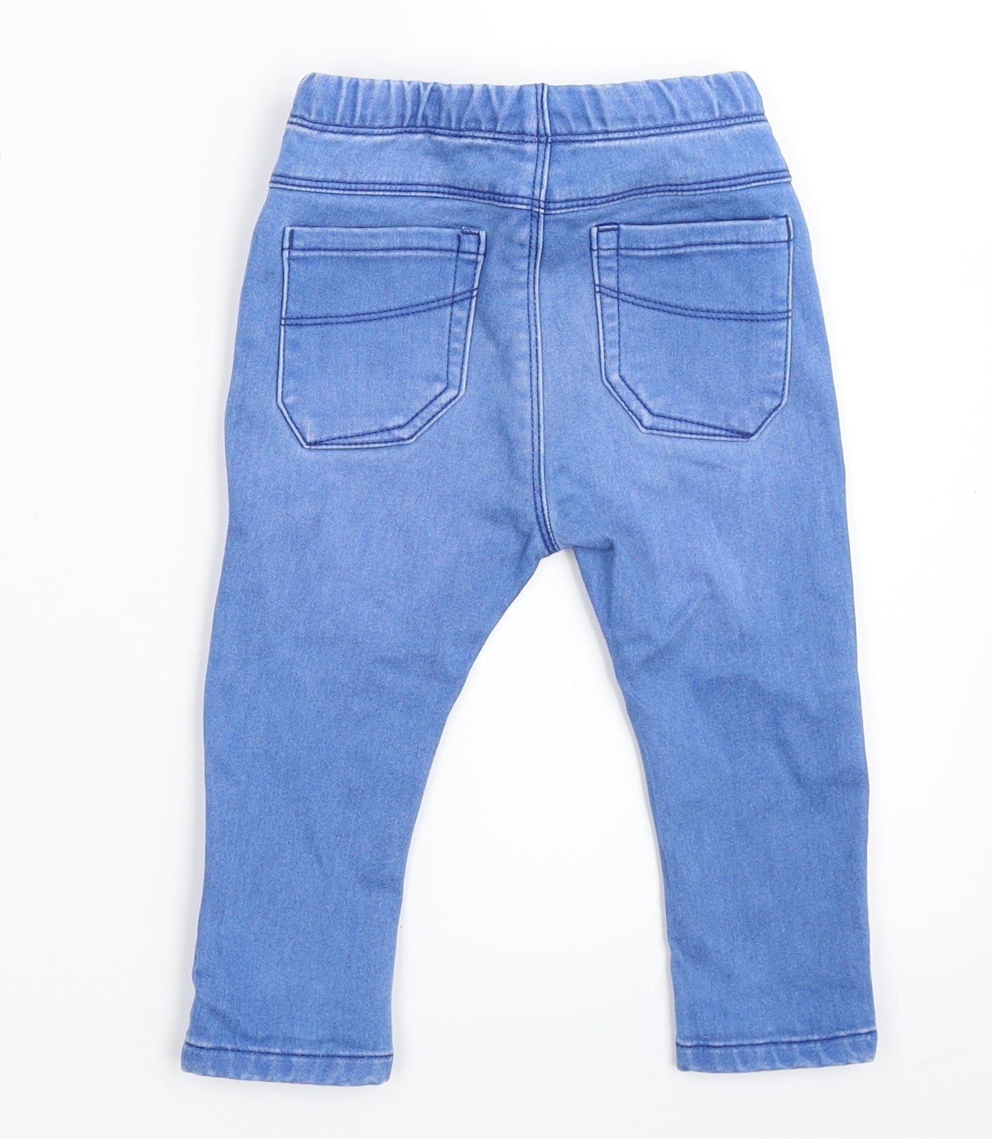 NEXT  Blue  Denim Capri Jeans Size 12-18 Months