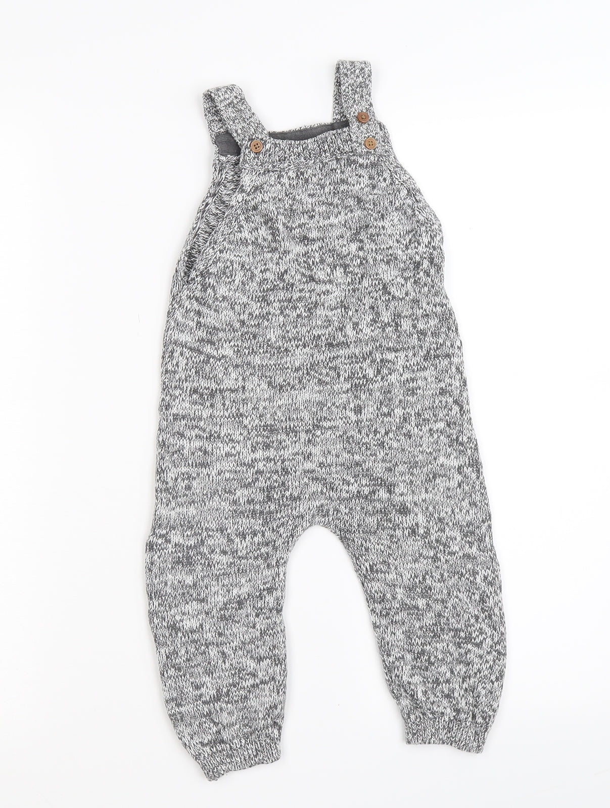 FRED & FLO Baby Grey   Bodysuit Outfit/Set Size 9-12 Months