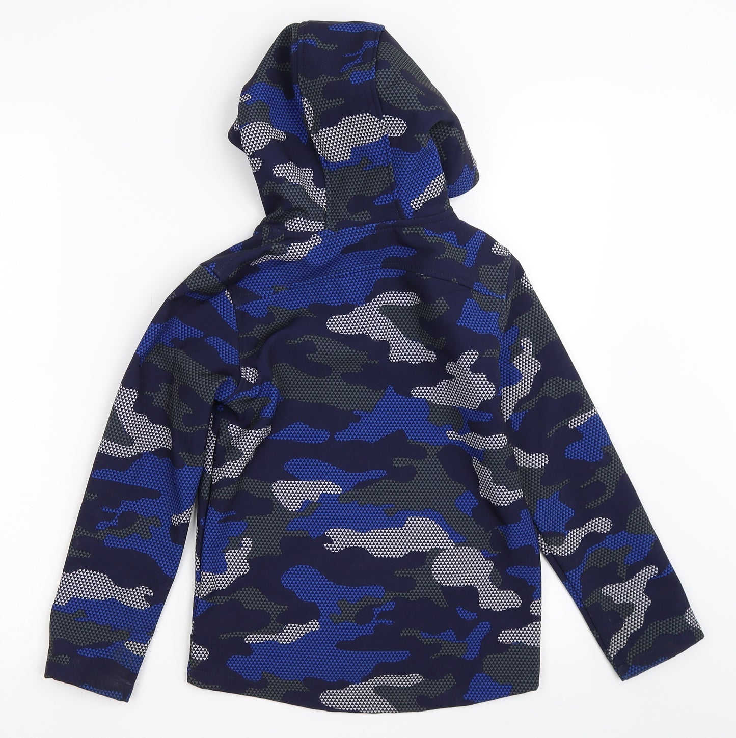Mountain Warehouse Boys Multicoloured Camouflage  Full Zip Hoodie Size 7-8 Years