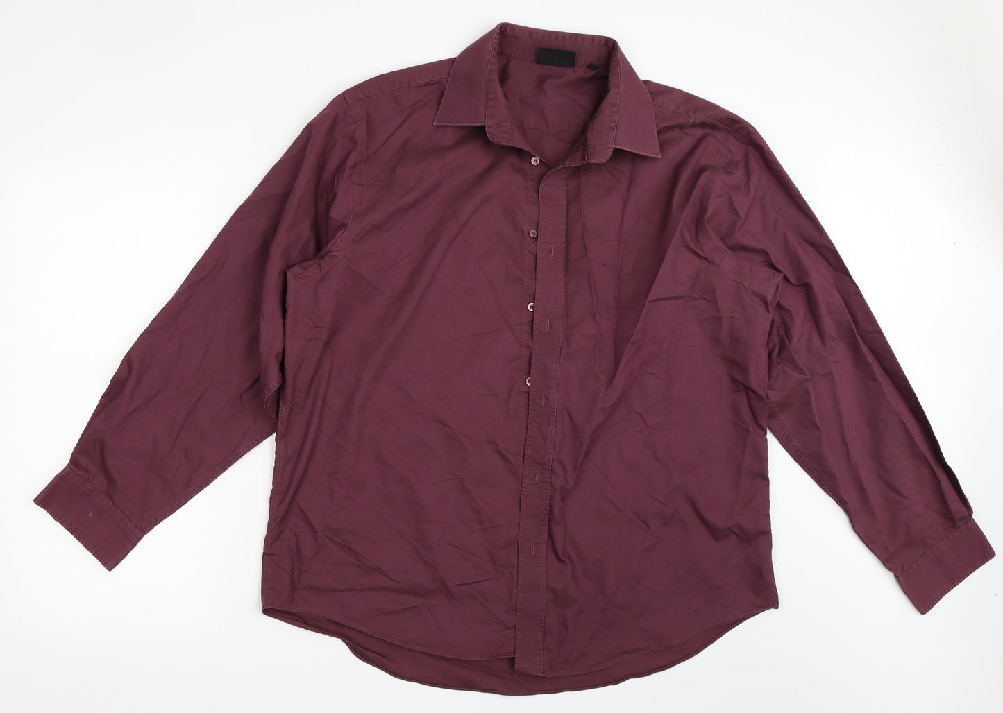 Zona Mens Brown    Button-Up Size 2XL  - Collar Size -17.5in