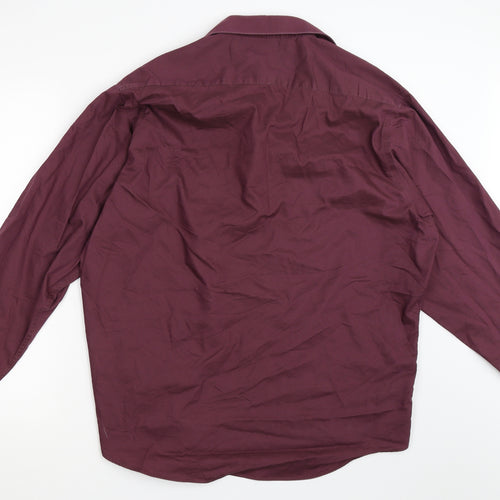 Zona Mens Brown    Button-Up Size 2XL  - Collar Size -17.5in