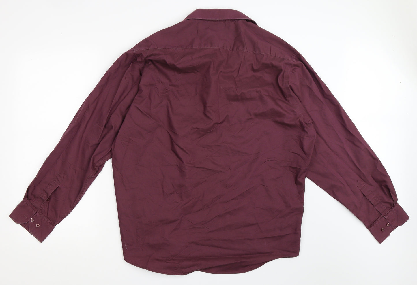 Zona Mens Brown    Button-Up Size 2XL  - Collar Size -17.5in