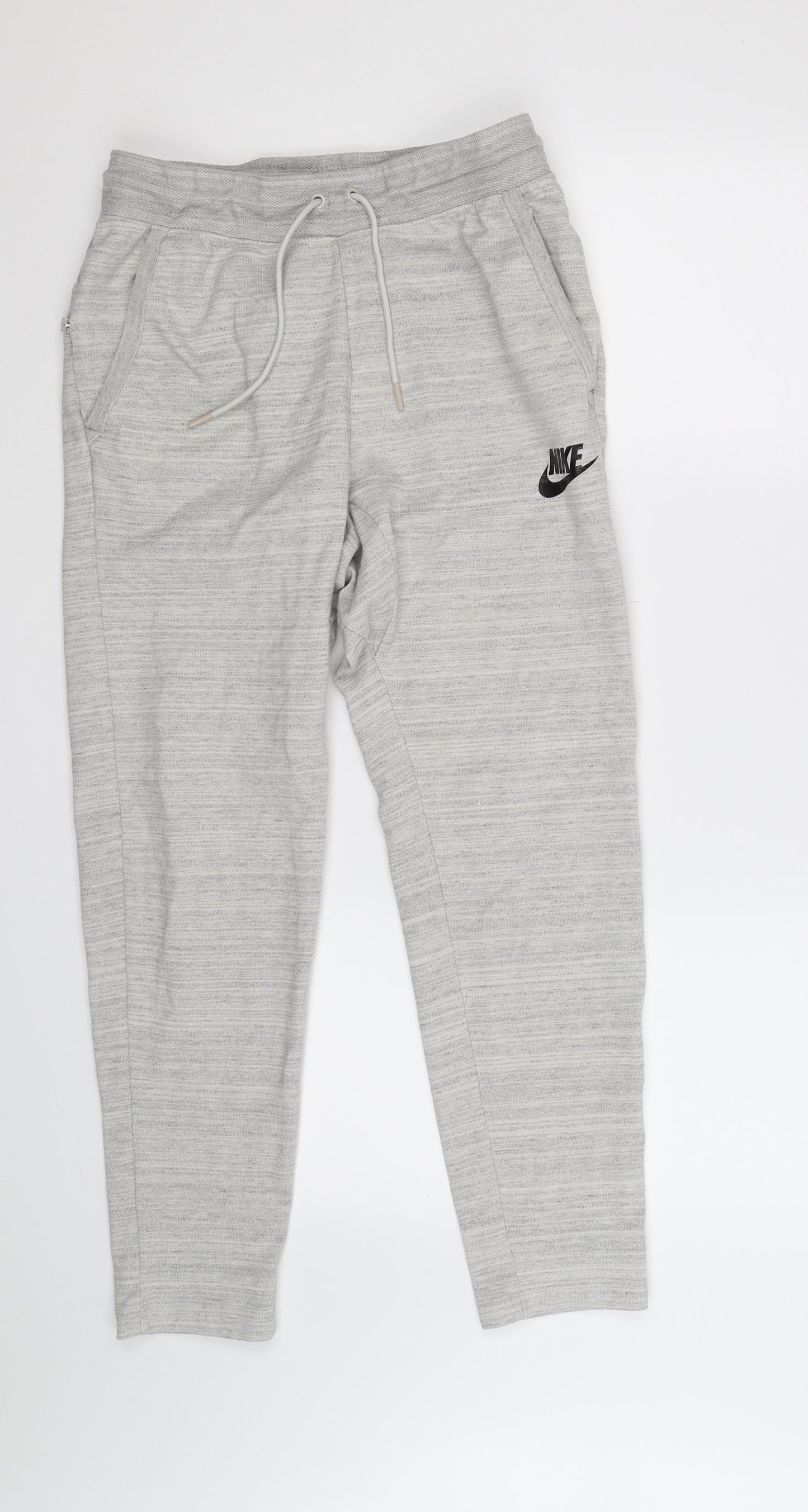Nike Mens Beige   Jogger Trousers Size S L24 in