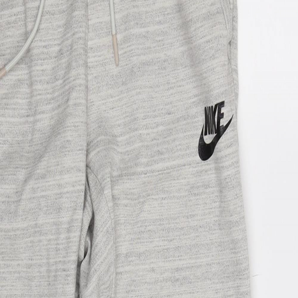 Nike Mens Beige   Jogger Trousers Size S L24 in