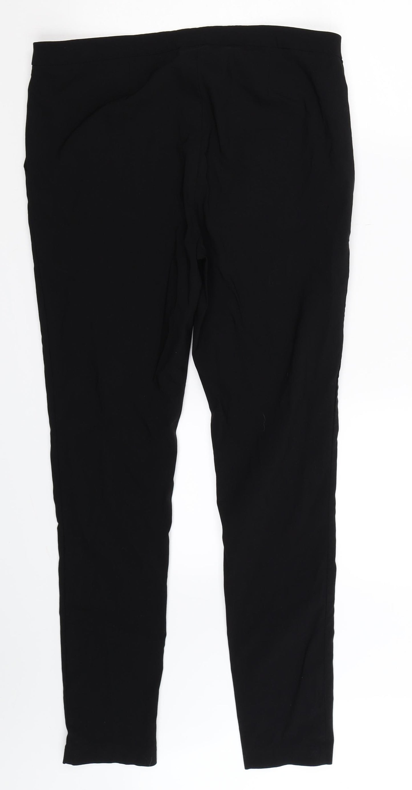 New Look Womens Black   Jegging Trousers Size 16 L27 in