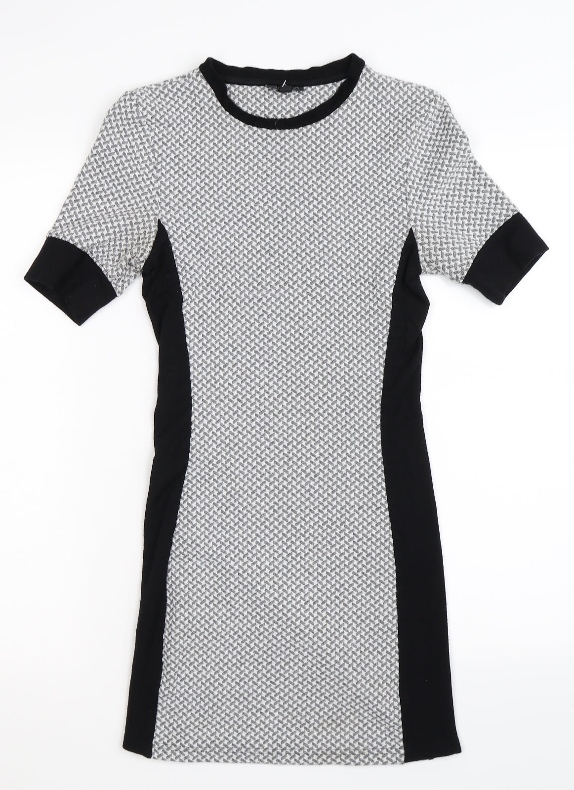 Topshop Womens Grey   Pencil Dress  Size 10