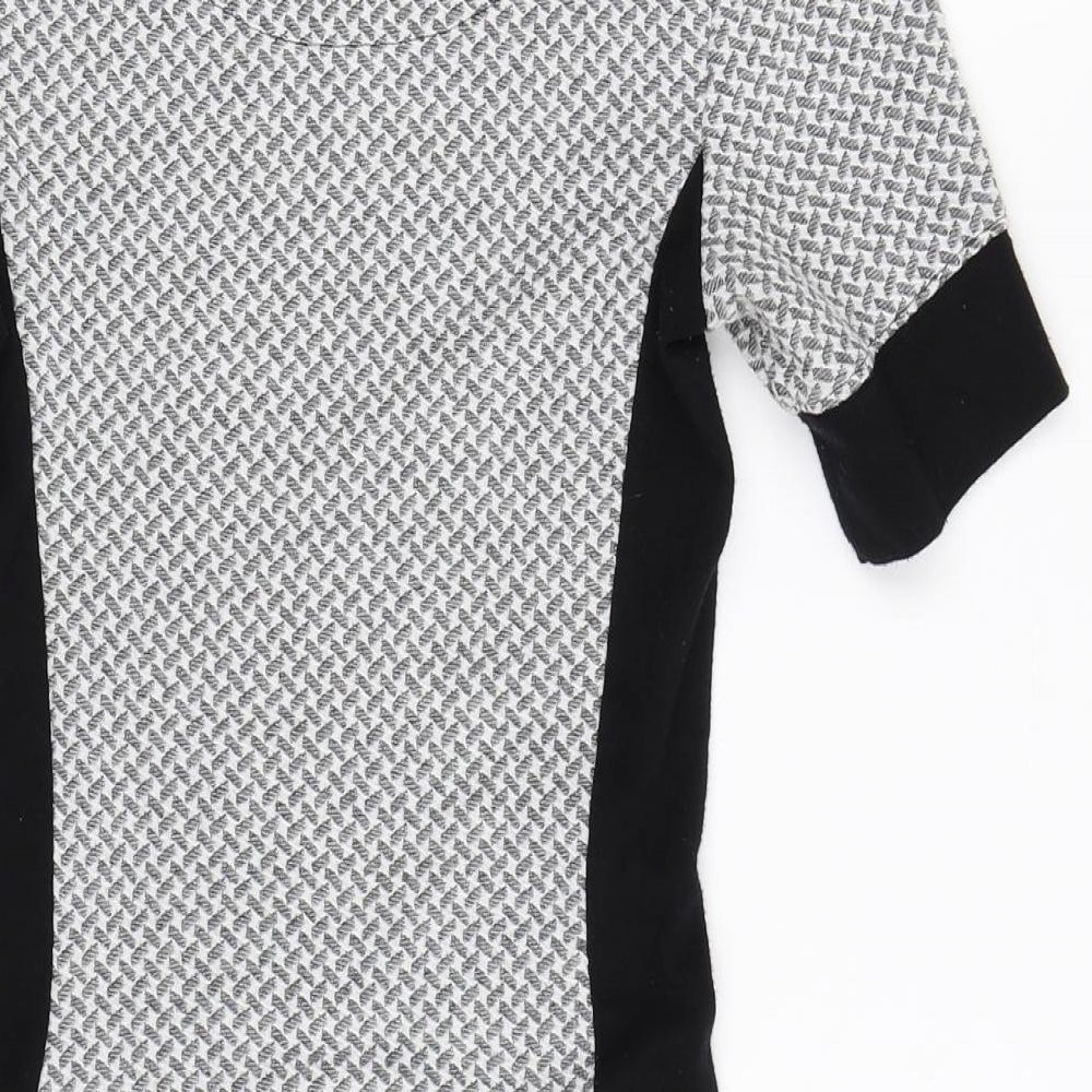 Topshop Womens Grey   Pencil Dress  Size 10