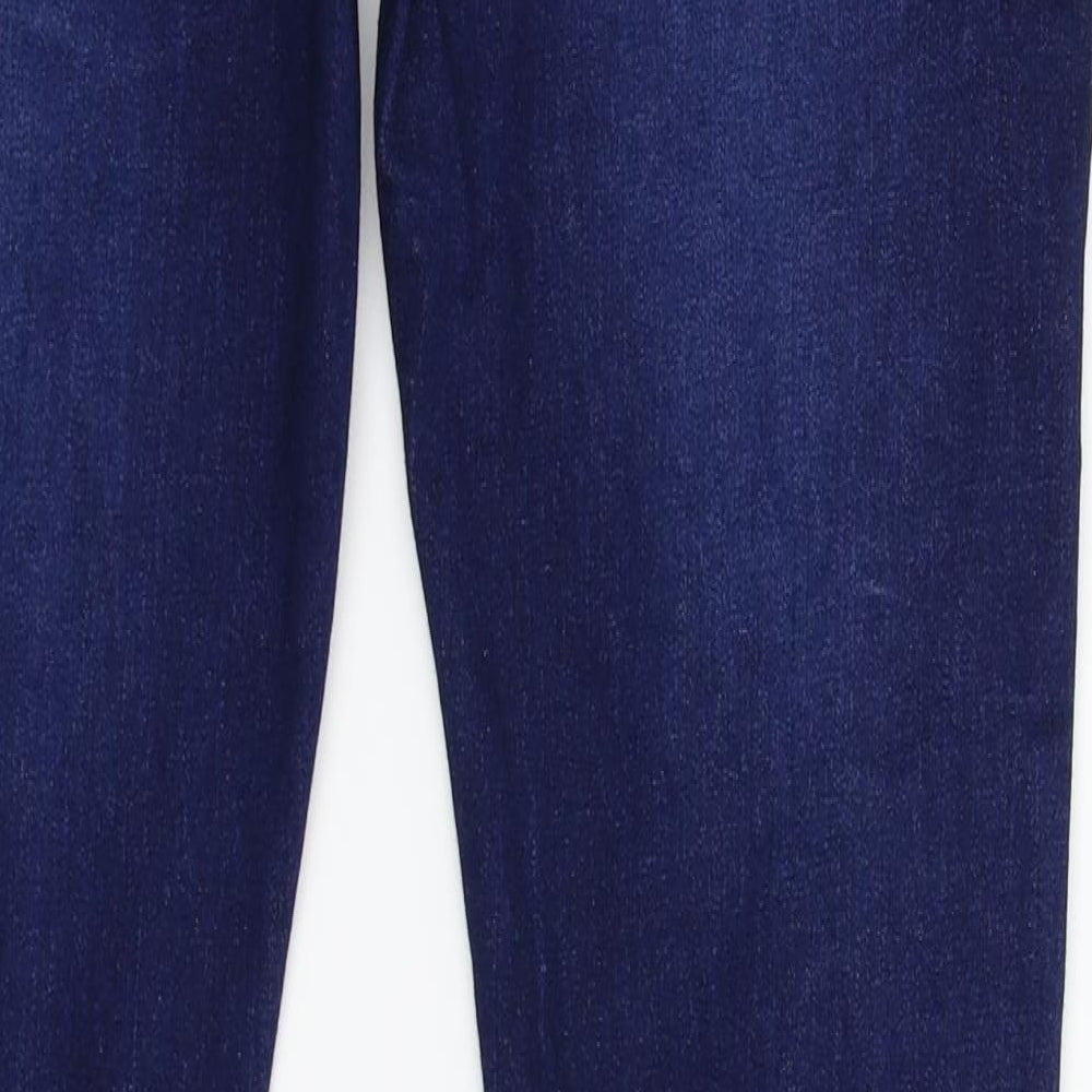 Preworn Womens Blue  Denim Skinny Jeans Size 34 L31 in