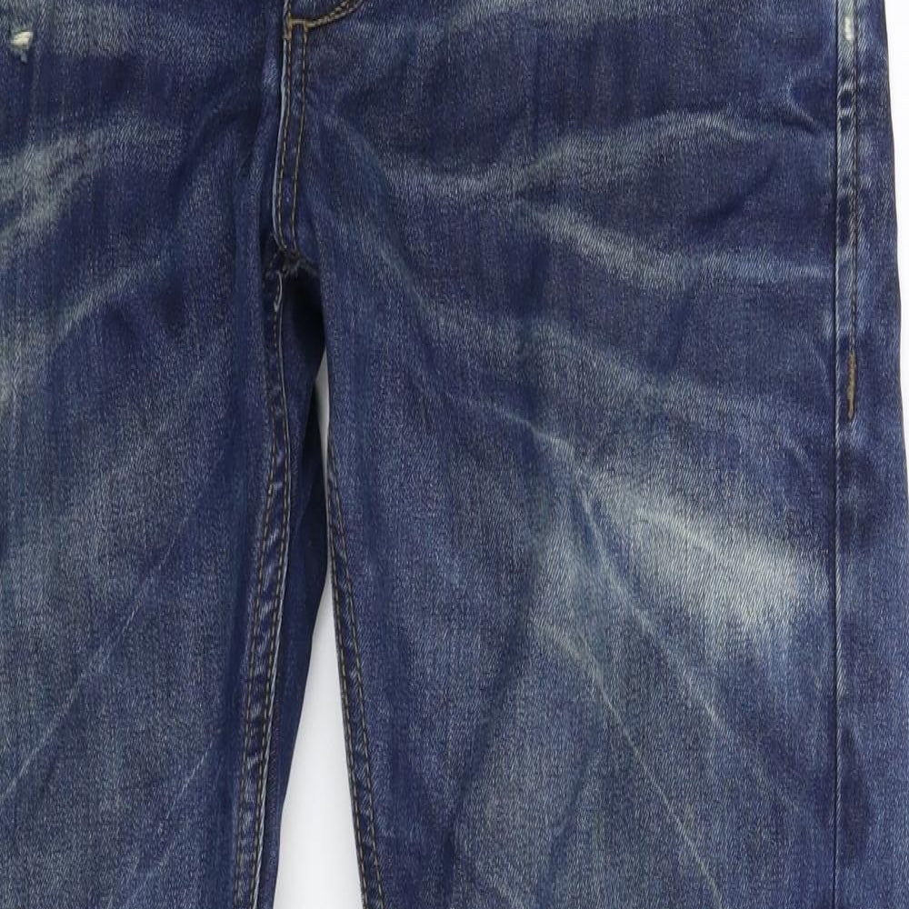 JACK & JONES Mens Blue  Denim Bootcut Jeans Size 32 L30 in