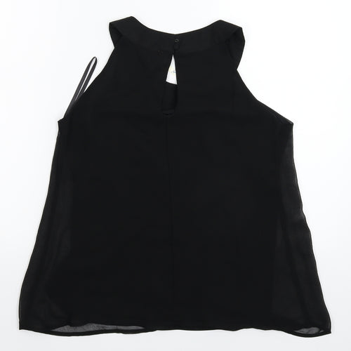 Blue Vanilla Womens Black   Basic Blouse Size XS