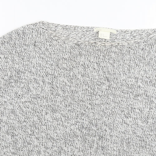 H&M Womens Grey  Knit Pullover Jumper Size S