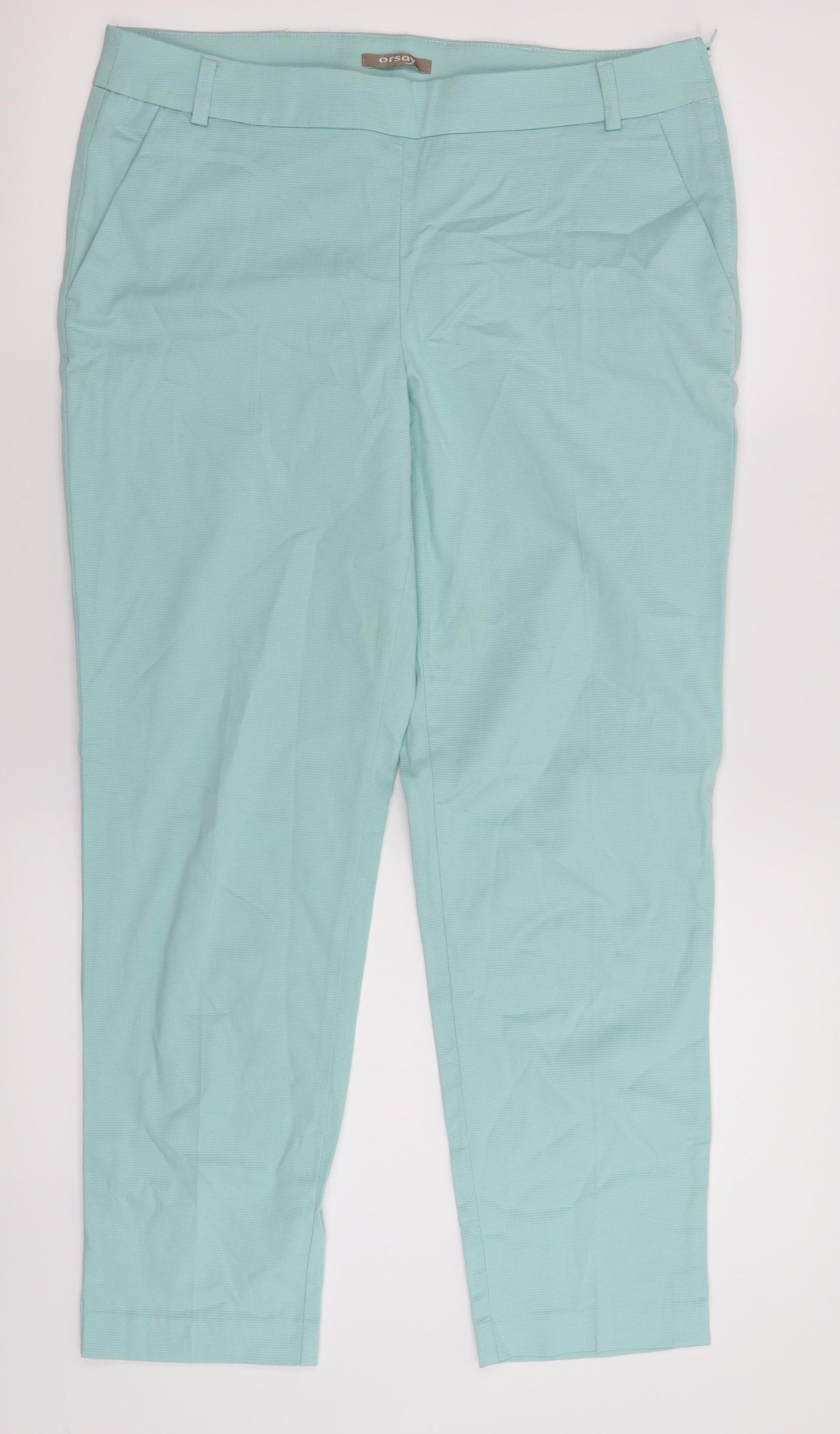 ORSAY Womens Green   Trousers  Size 32 in L27 in