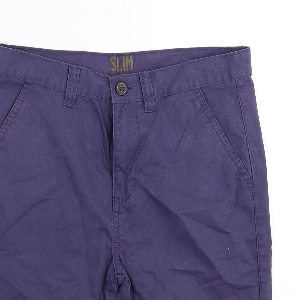 Denim Co Boys Blue   Chino Shorts Size 12-13 Years