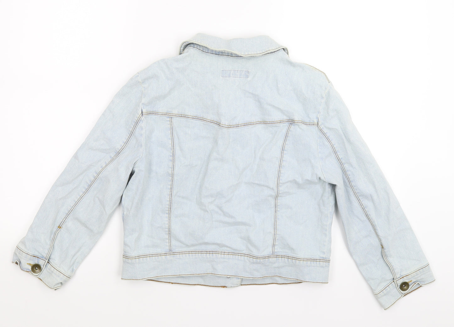 Marks and Spencer Womens Blue  Denim Jacket  Size 12