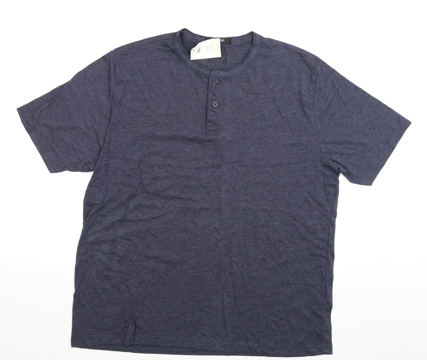 George Mens Blue    T-Shirt Size L