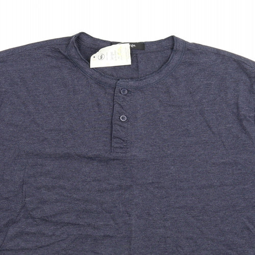 George Mens Blue    T-Shirt Size L