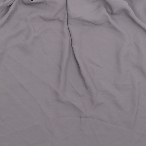 George Womens Grey   Basic Blouse Size 10