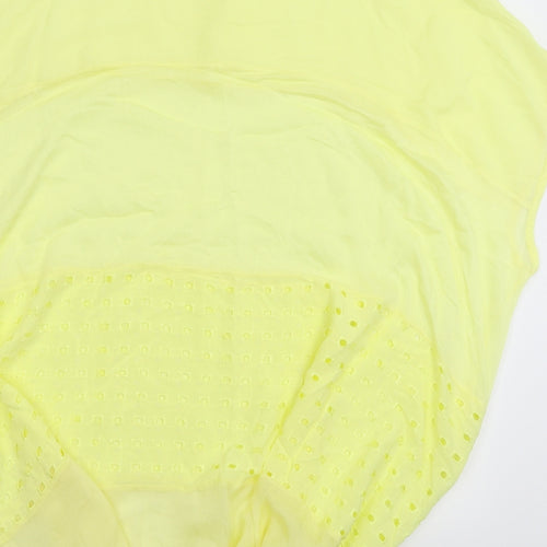 J&L Womens Yellow   Basic T-Shirt One Size