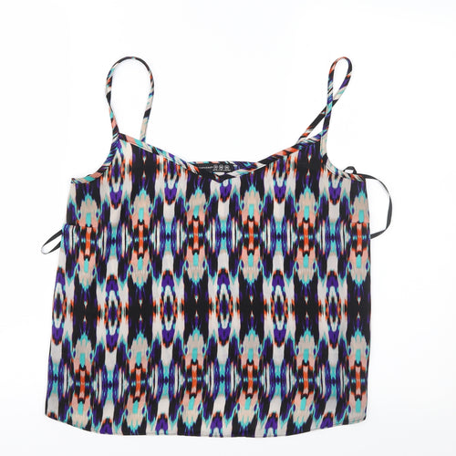 Atmosphere Womens Multicoloured Geometric  Camisole Blouse Size 10