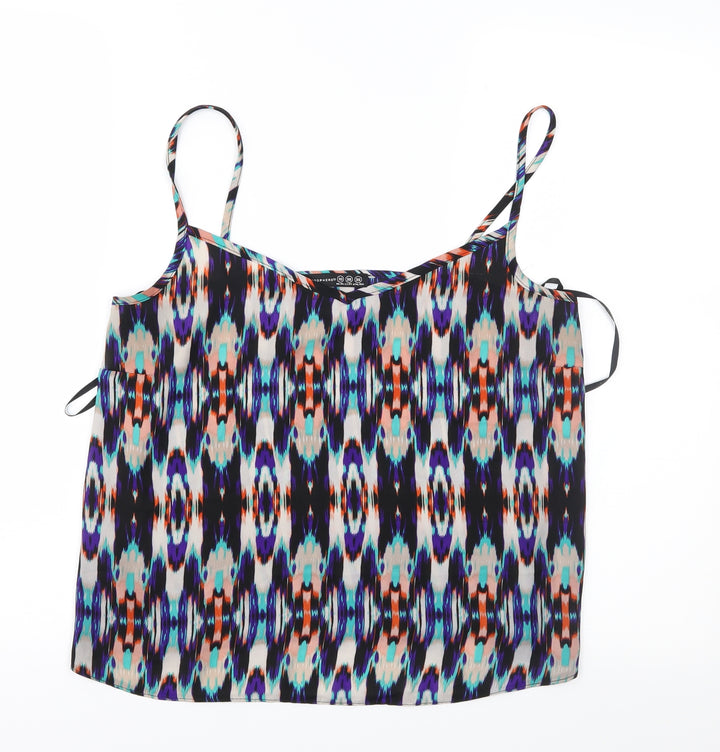 Atmosphere Womens Multicoloured Geometric  Camisole Blouse Size 10