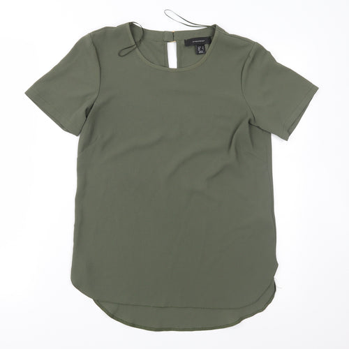 Atmosphere Womens Green   Basic Blouse Size 6