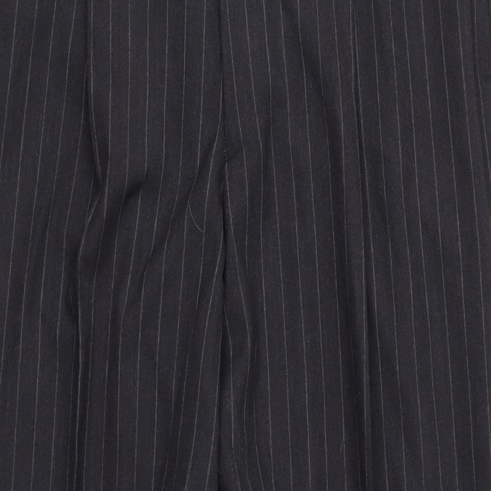 George Mens Grey Striped  Trousers  Size 38 in L31 in
