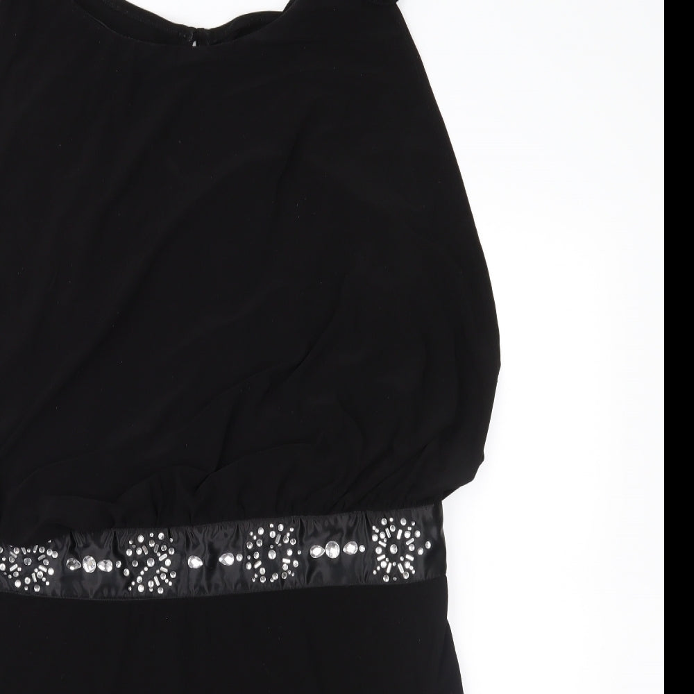 Scarlet Nite Womens Black   Shift  Size 14