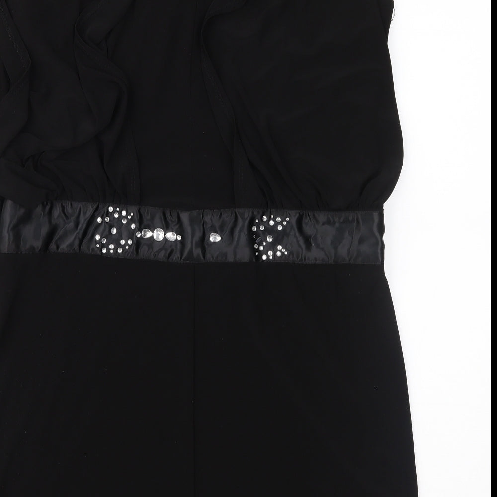 Scarlet Nite Womens Black   Shift  Size 14