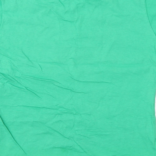 Fruit of the Loom Girls Green   Basic T-Shirt Size 10 Years  - Unicorn