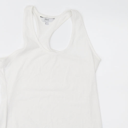 NEXT Womens White   Basic T-Shirt Size 8