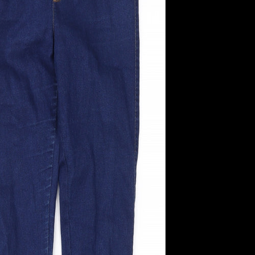 Denim & Co. Womens Blue  Denim Jegging Jeans Size 12 L26 in