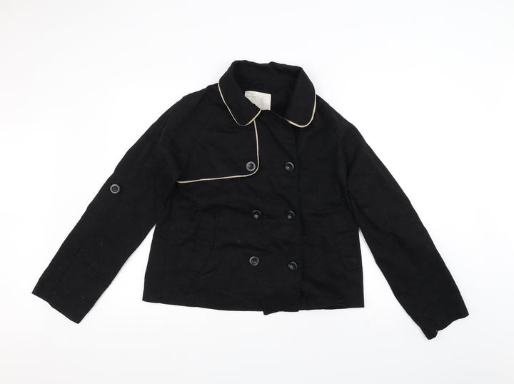 Vintage Boutique Womens Black   Jacket  Size 16