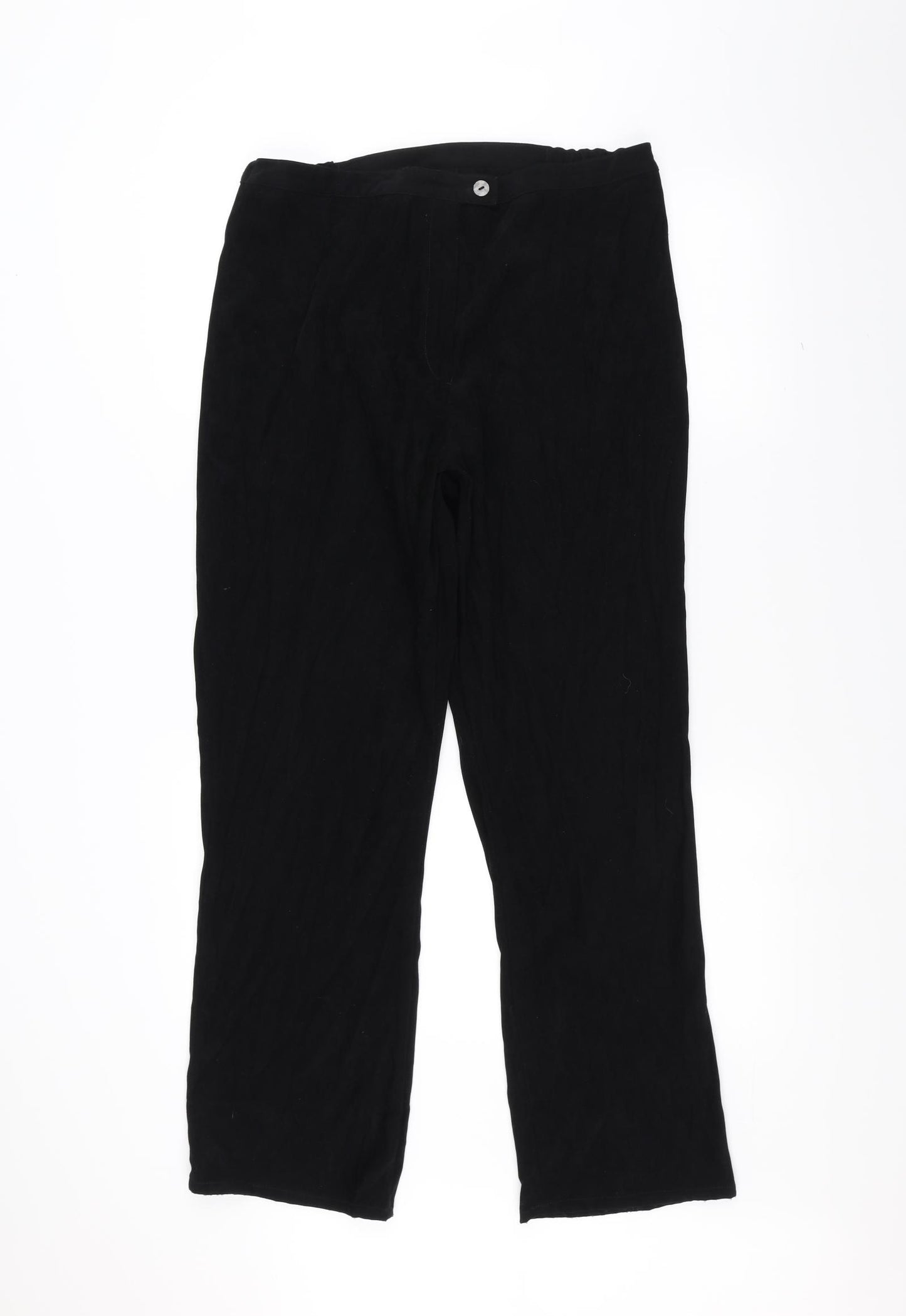mackays Womens Black   Trousers  Size 20 L27 in