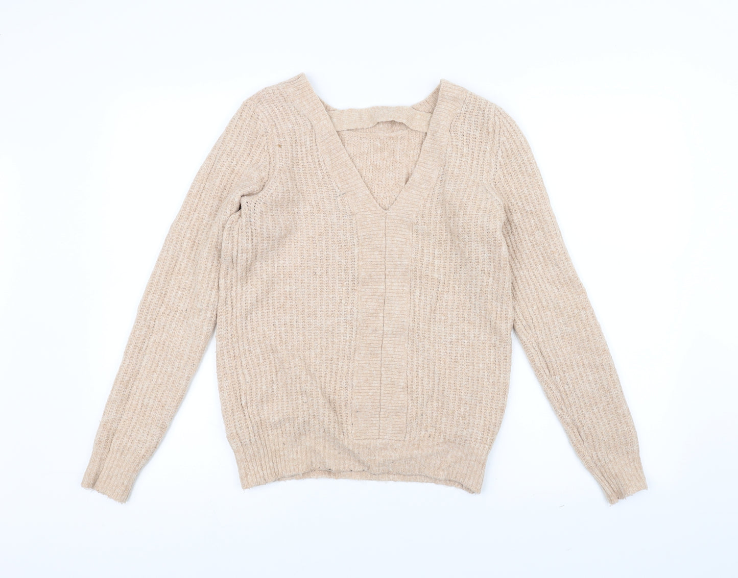 Primark Womens Pink  Knit Pullover Jumper Size S
