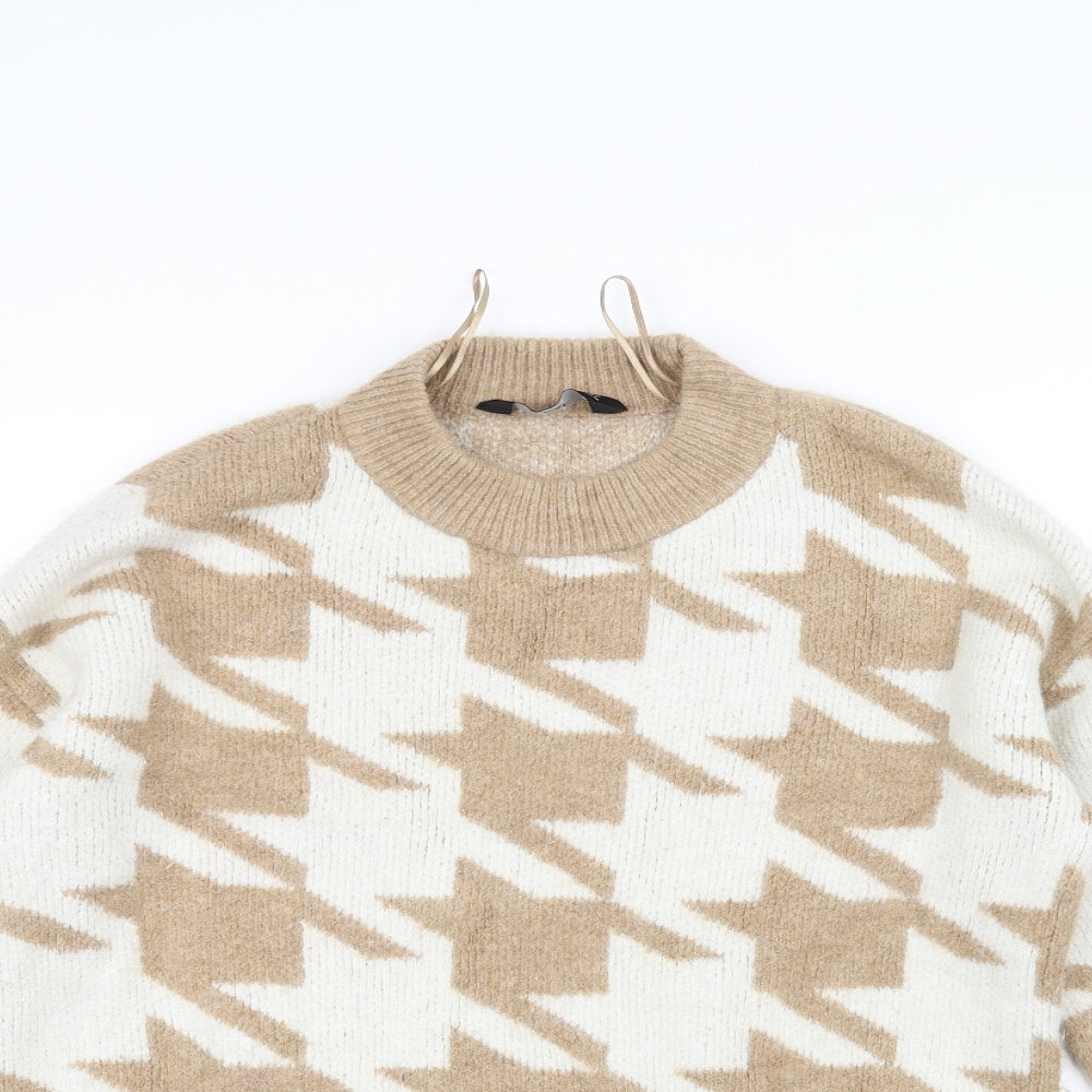 F&F Womens Brown   Pullover Jumper Size 10