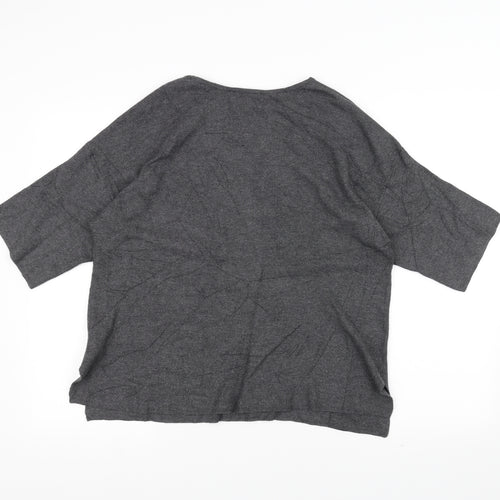 Warehouse Womens Grey   Pullover Jumper Size 6