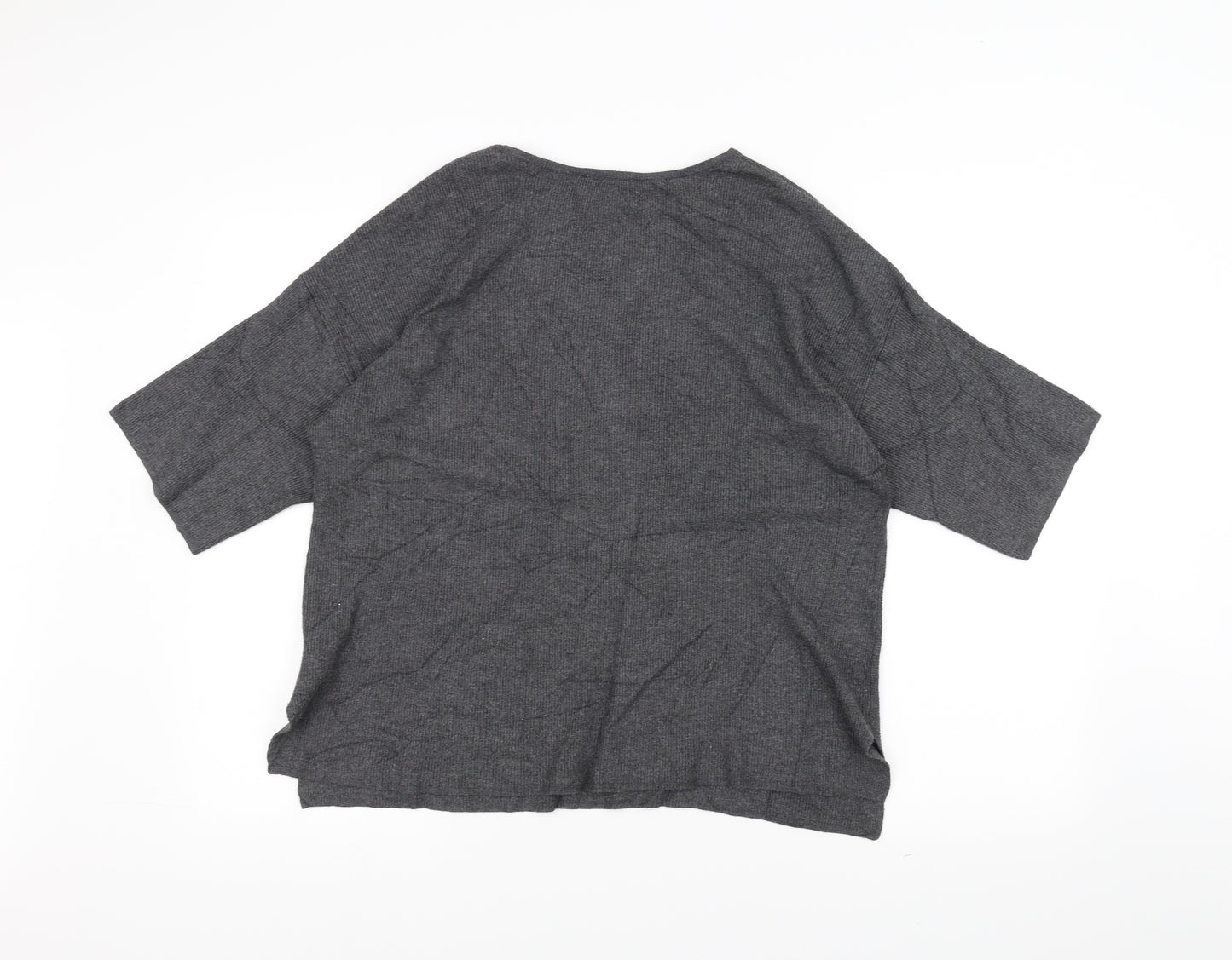 Warehouse Womens Grey   Pullover Jumper Size 6