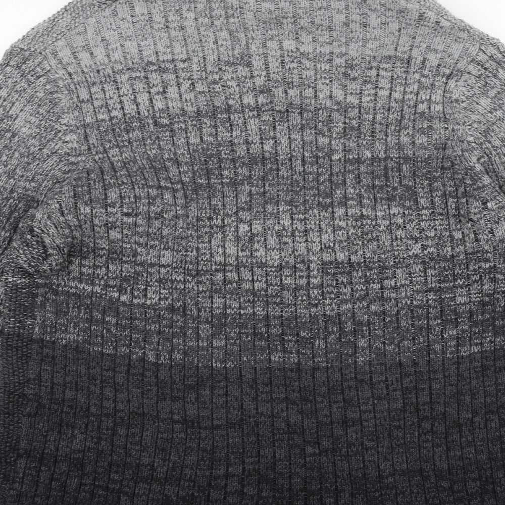 Calvin Klein Mens Black  Knit Pullover Jumper Size XL