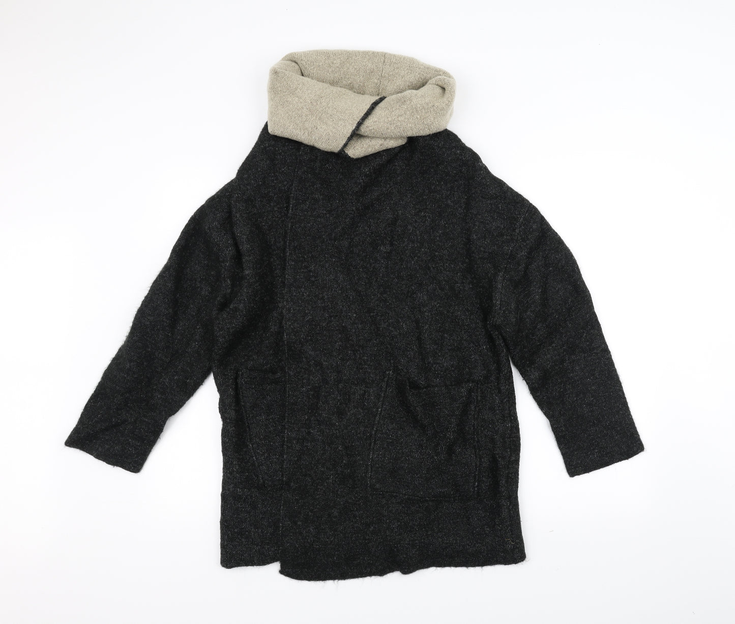 Zara Womens Black   Jacket Coatigan Size S