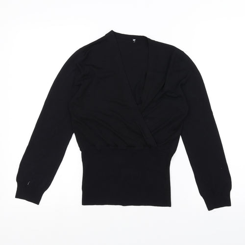 Preworn Womens Black   Basic Blouse Size S