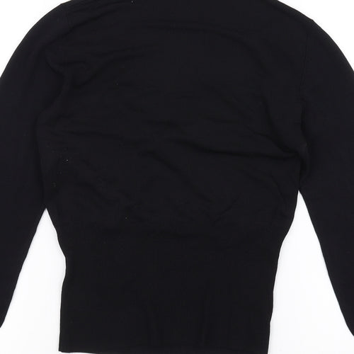 Preworn Womens Black   Basic Blouse Size S