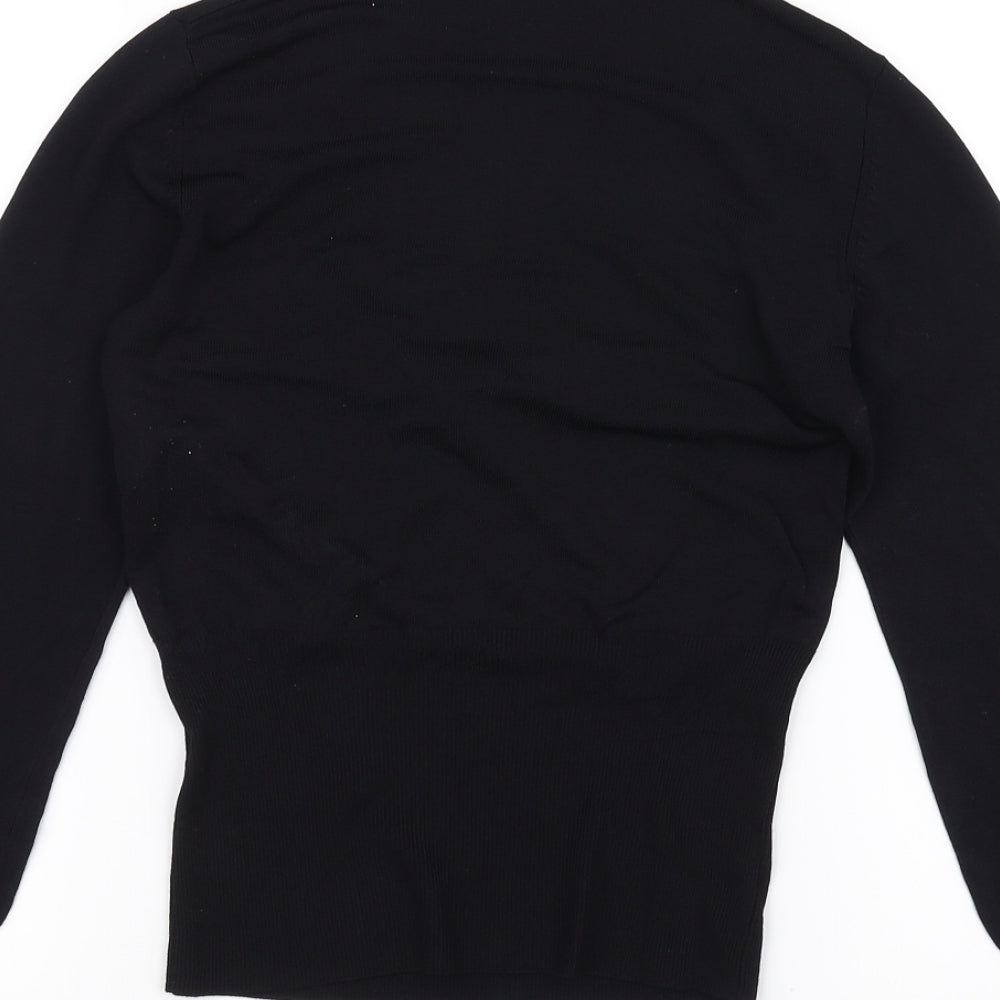 Preworn Womens Black   Basic Blouse Size S