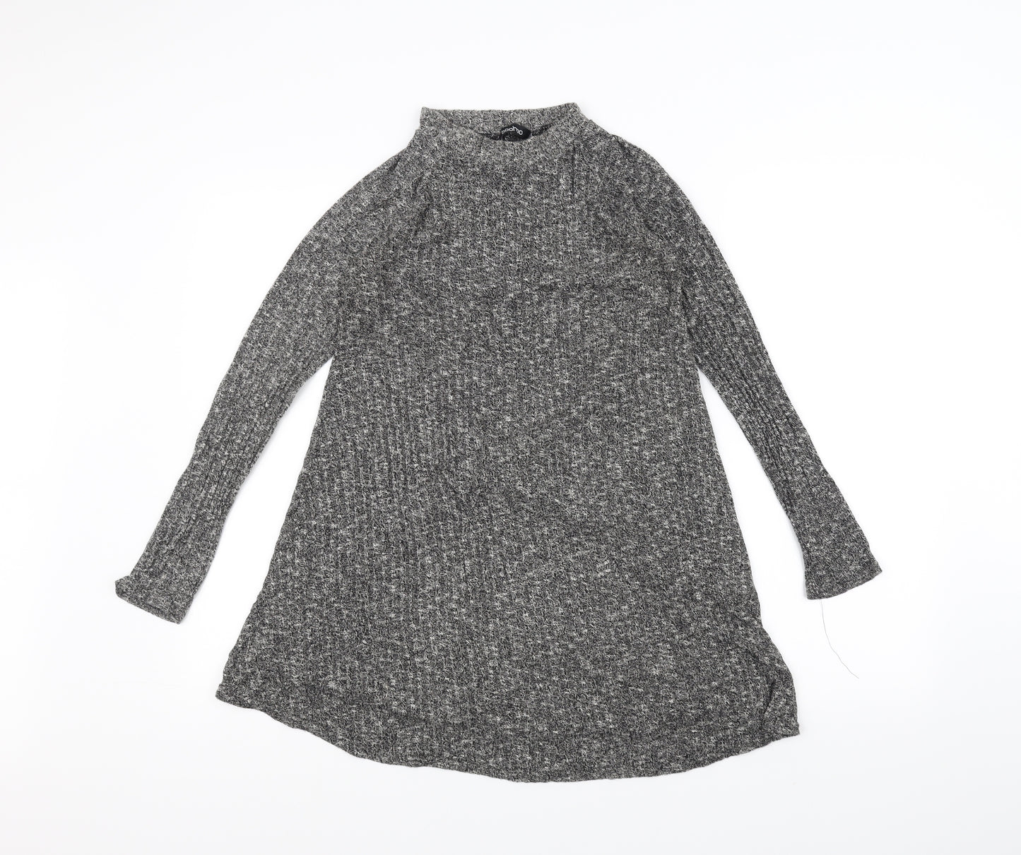 Boohoo Womens Grey   A-Line  Size 10