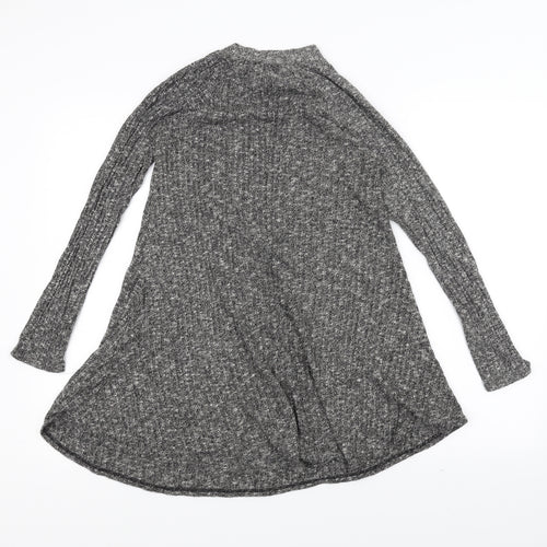 Boohoo Womens Grey   A-Line  Size 10