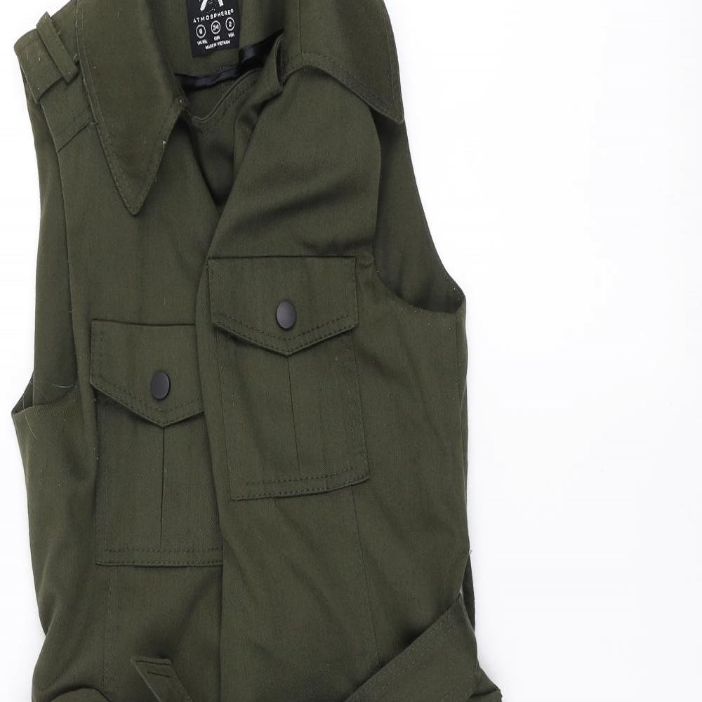 Atmosphere Womens Green   Jacket  Size 6