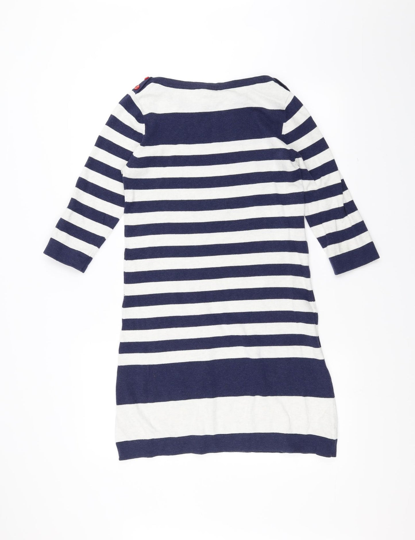 Dorothy Perkins Womens Blue Striped  A-Line  Size 10